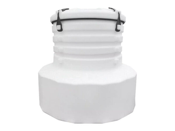 CONTENEDOR PASO HOMBRE PARA MOTOBOMBA 36" (BLANCO)