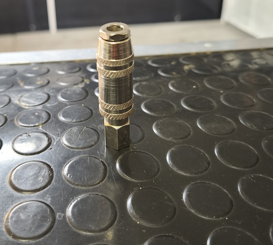 Inflador (Chuck) para dispensario electronico