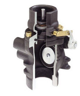 Valvula shutt off de 1 1/2" OPW Doble Popeta