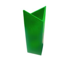 Bote de basura verde nueva imagen