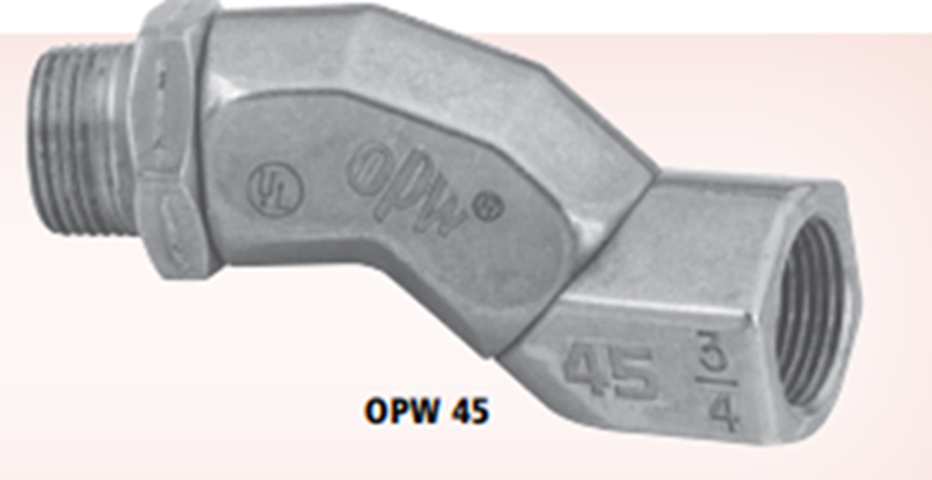 Destorcedor OPW 45-5075 45 grados de 1"