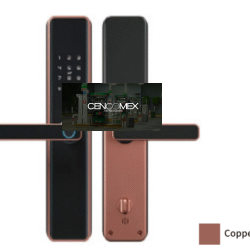Chapa Inteligente 910 TUYA Mortaja 6068 Cobre