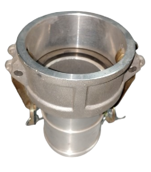 ADAPTADOR CON OREJAS PARA MANGUERA DE R.V. DE 3"