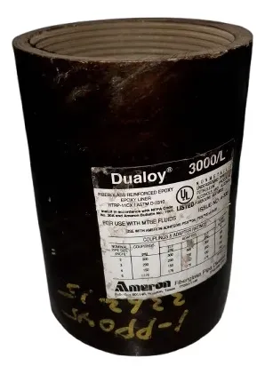 ADAPTADOR HEMBRA DE FIBRA DE VIDRIO DE 3"