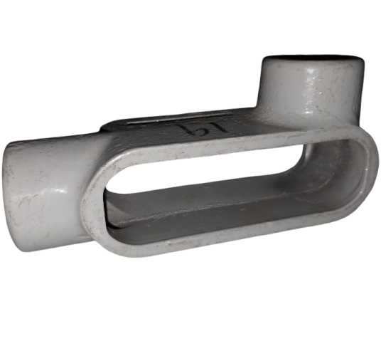 Caja APE tipo condulet L de 3/4" D sin tapas