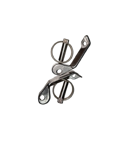 PAR OREJAS EN BRONCE PARA ADAPTADOR DE R.V. O DESCARGA