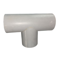 Tee PVC 4" para neumático de envíos